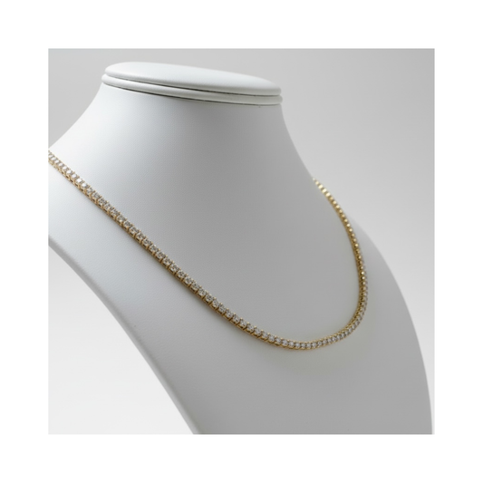 naszyjnik z Cyrkoniami