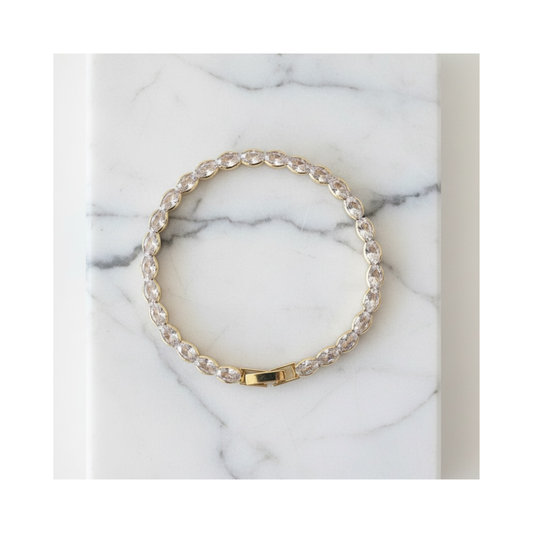 bransoletka z Owalnymi Oczkami